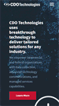 Mobile Screenshot of cdotech.com